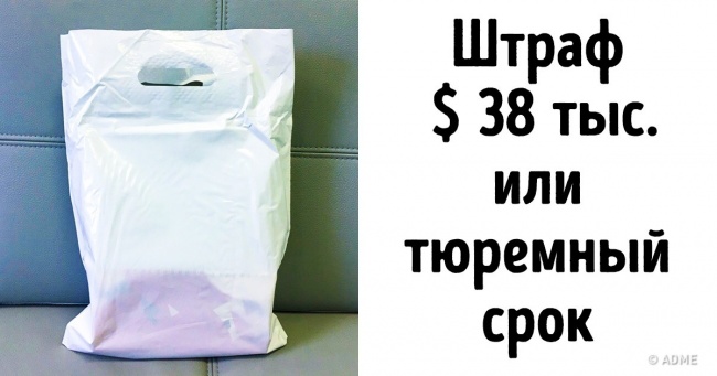 10+ звичайних речей, ввезення або вивезення яких в деяких країнах може бути непереливки