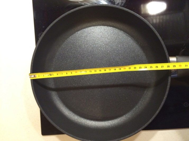 Діаметр приготування: як його виміряти? Можливі розміри сковорідок