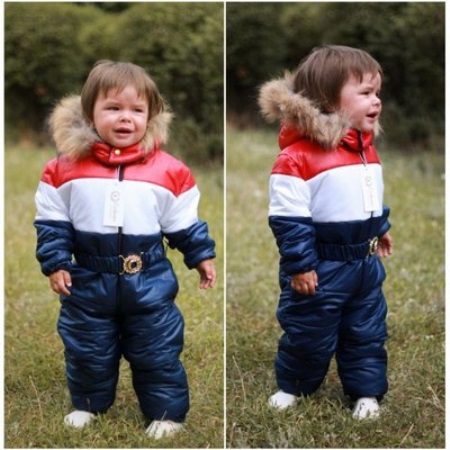 Дитячий комбінезон Moncler (65 фото): зимовий пуховий напівкомбінезон Монклер для дівчаток, відгуки