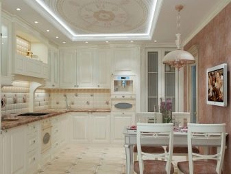 Дизайн кухні 16 кв. м (57 фото): ідеї оформлення інтер’єру, варіанти планувань кухні з диваном і телевізором