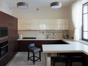 Дизайн кухні 16 кв. м (57 фото): ідеї оформлення інтер’єру, варіанти планувань кухні з диваном і телевізором