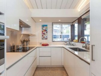 Дизайн кутових кухонь (123 фото): красиві варіанти кухонного гарнітура кутом в інтер’єрі, новинки дизайну та ідеї кольорів