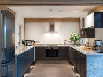 Дизайн кутових кухонь (123 фото): красиві варіанти кухонного гарнітура кутом в інтер’єрі, новинки дизайну та ідеї кольорів