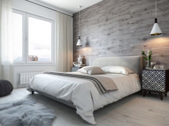 Дизайн спальні 17 кв. м (57 фото): зонування спальні-вітальні, планування простору в прямокутній кімнаті, дизайн-проект спальні в сучасному стилі