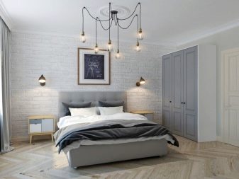 Дизайн спальні 17 кв. м (57 фото): зонування спальні-вітальні, планування простору в прямокутній кімнаті, дизайн-проект спальні в сучасному стилі