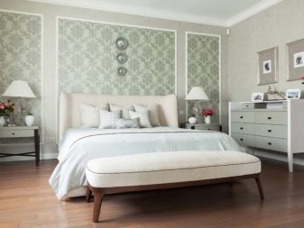 Дизайн спальні 17 кв. м (57 фото): зонування спальні-вітальні, планування простору в прямокутній кімнаті, дизайн-проект спальні в сучасному стилі