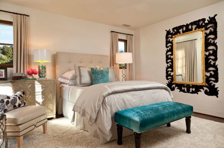 Дизайн спальні 17 кв. м (57 фото): зонування спальні-вітальні, планування простору в прямокутній кімнаті, дизайн-проект спальні в сучасному стилі