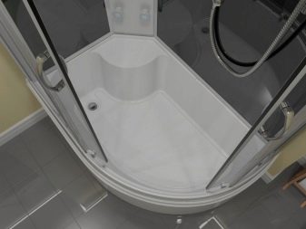 Душові кабіни з високим піддоном: кутові та прямокутні моделі, 80х80 і 90х90, 100 на 80 і 100х100, 110 на 80 і 120х80, асиметричні та інші