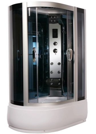 Душові кабіни з високим піддоном: кутові та прямокутні моделі, 80х80 і 90х90, 100 на 80 і 100х100, 110 на 80 і 120х80, асиметричні та інші