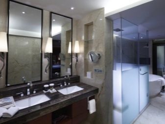 Дзеркало у ванну (169 фото): огляд дзеркал з дерева і інших матеріалів у ванну кімнату, дизайн дзеркал і ширина 120 і 100, 80 і 60 см, відгуки