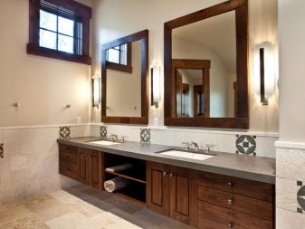 Дзеркало у ванну (169 фото): огляд дзеркал з дерева і інших матеріалів у ванну кімнату, дизайн дзеркал і ширина 120 і 100, 80 і 60 см, відгуки