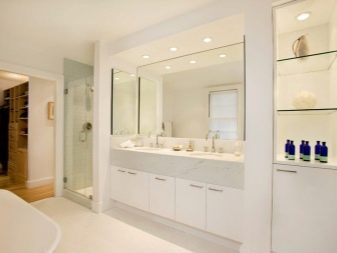 Дзеркало у ванну (169 фото): огляд дзеркал з дерева і інших матеріалів у ванну кімнату, дизайн дзеркал і ширина 120 і 100, 80 і 60 см, відгуки