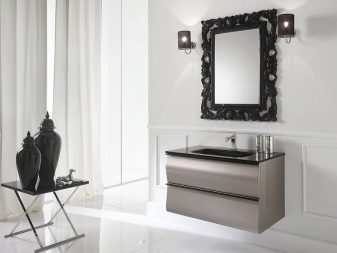 Дзеркало у ванну (169 фото): огляд дзеркал з дерева і інших матеріалів у ванну кімнату, дизайн дзеркал і ширина 120 і 100, 80 і 60 см, відгуки