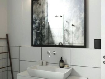 Дзеркало у ванну (169 фото): огляд дзеркал з дерева і інших матеріалів у ванну кімнату, дизайн дзеркал і ширина 120 і 100, 80 і 60 см, відгуки