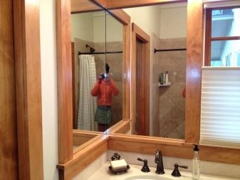 Дзеркало у ванну (169 фото): огляд дзеркал з дерева і інших матеріалів у ванну кімнату, дизайн дзеркал і ширина 120 і 100, 80 і 60 см, відгуки