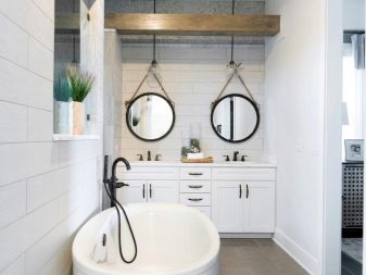 Дзеркало у ванну (169 фото): огляд дзеркал з дерева і інших матеріалів у ванну кімнату, дизайн дзеркал і ширина 120 і 100, 80 і 60 см, відгуки