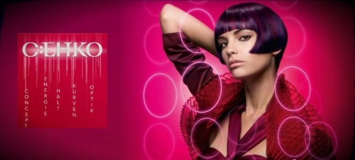 Фарба для волосся C:EHKO (32 фото): палітра кольорів та відтінків німецьких фарб, плюси і мінуси, тонкощі вибору і використання