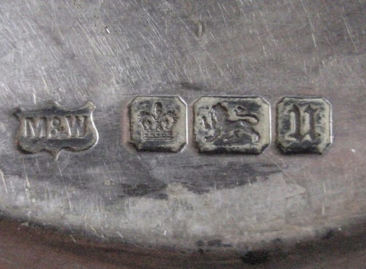 Клеймо на сріблі (34 фото): царської Росії на срібних виробах, англійські і німецькі, старовинні Фаберже та інші