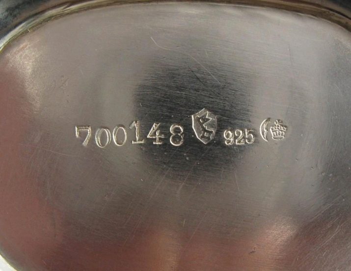 Клеймо на сріблі (34 фото): царської Росії на срібних виробах, англійські і німецькі, старовинні Фаберже та інші