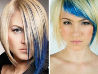 Кольорове мелірування (75 фото): різнобарвне фарбування коротких, середніх і довгих темно-русявих і світлого волосся, вибір фарби для мелірування