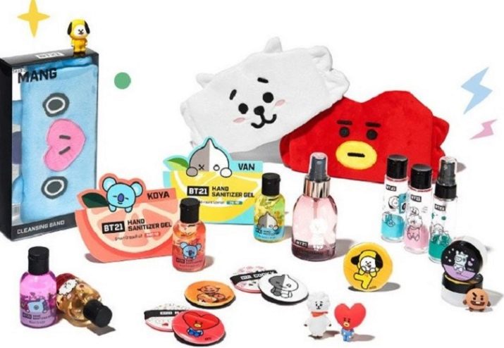 Косметика BTS BT21: інформація про корейському бренд, огляд наборів косметики