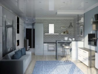 Кухня-вітальня 12 кв. м (62 фото): дизайн інтер’єру і планування кухні-вітальні 12 квадратів