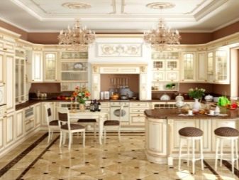 Кутові кухні класика (49 фото): класичні світлі і темні кухонні гарнітури з патиною і без в інтер’єрі, сучасні варіанти дизайну