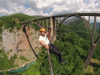 Міст Джурджевича (40 фото): опис мосту через річку Тара в Чорногорії. Особливості зиплайна. Як будувався міст? Як до нього дістатися?