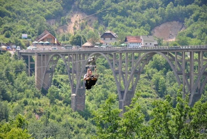 Міст Джурджевича (40 фото): опис мосту через річку Тара в Чорногорії. Особливості зиплайна. Як будувався міст? Як до нього дістатися?