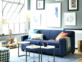 Маленькі дивани у вітальню (44 фото): розміри невеликих канапок, гарні приклади міні-диванів в інтер’єрі вітальні