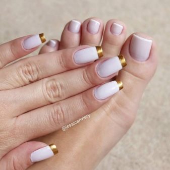 Манікюр і педикюр в одному стилі (76 фото): літні і зимові ідеї в однаковому кольорі, модні тенденції 2020-2021