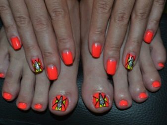 Манікюр і педикюр в одному стилі (76 фото): літні і зимові ідеї в однаковому кольорі, модні тенденції 2020-2021