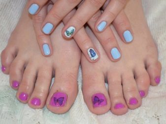 Манікюр і педикюр в одному стилі (76 фото): літні і зимові ідеї в однаковому кольорі, модні тенденції 2020-2021