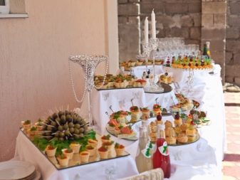 Меню на весілля (57 фото): які закуски і салати приготувати для весільного столу? Як скласти банкетне меню? Фрукти і страви для банкету