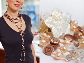 Намисто (124 фото): як носити моделі з тканини і біжутерію, модні 2020 з гірського кришталю, дівчаткам і дорослим, з сердоліку і кварцу