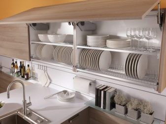 Навісні шафи для кухні (56 фото): кухонні підвісні настінні верхні шафки 36-60 см і 72-96 см, інші варіанти