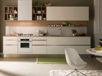 Навісні шафи для кухні (56 фото): кухонні підвісні настінні верхні шафки 36-60 см і 72-96 см, інші варіанти