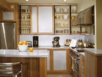 Навісні шафи для кухні (56 фото): кухонні підвісні настінні верхні шафки 36-60 см і 72-96 см, інші варіанти