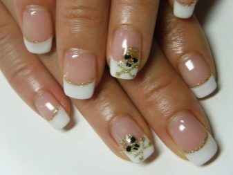 Особливості чорно-білого френча на нігтях (54 фото): дизайн французького манікюру в чорно-білому кольорі