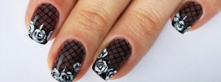 Особливості чорно-білого френча на нігтях (54 фото): дизайн французького манікюру в чорно-білому кольорі