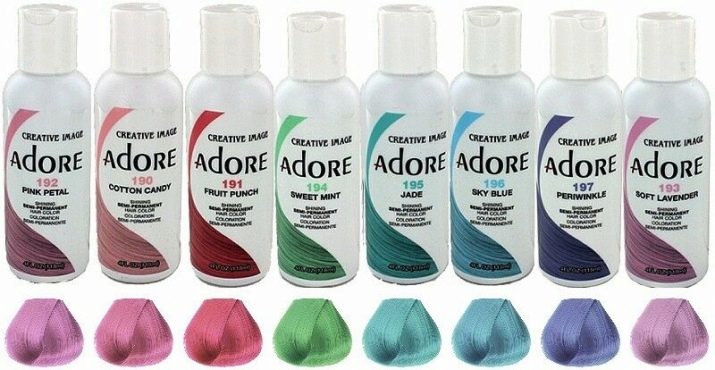 Пасма фіолетового кольору на темному волоссі: вибір відтінку, фарбування локонів середньої довжини, коротких і довгих волосся відтіночним бальзам