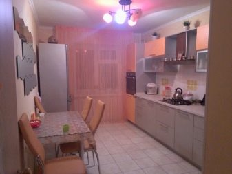Персикові кухні (61 фото): нюанси вибору кухонного гарнітура кольору персика в інтер’єр, поєднання персикового з іншими тонами, варіанти дизайну