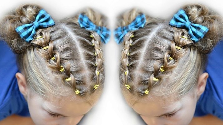 «Прикольні» зачіски для дівчаток (53 фото): смішні та веселі зачіски для дітей з довгими і короткими волоссям, робимо дитячу зачіску на 1 квітня в домашніх умовах