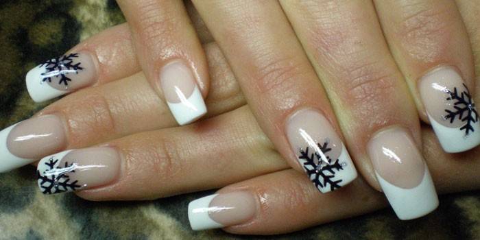 10 ідей новорічного манікюру