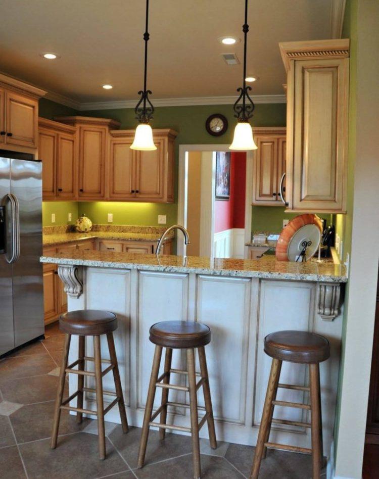 200 идей дизайна барной стойки на кухне с фото ?
