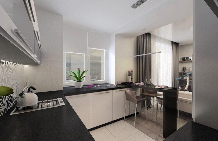 200 идей дизайна барной стойки на кухне с фото ?