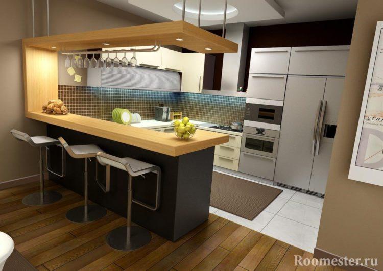 200 идей дизайна барной стойки на кухне с фото ?