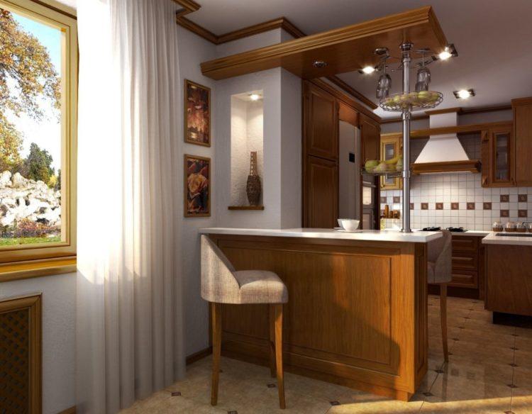 200 идей дизайна барной стойки на кухне с фото ?