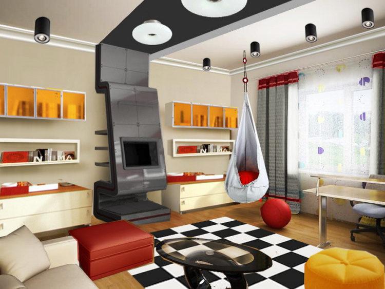 200 идей дизайна интерьера комнаты подростка с фото ?