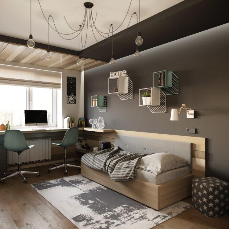 200 идей дизайна интерьера комнаты подростка с фото ?